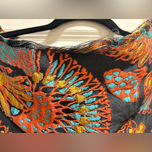 LA DoubleJ Vibrant Multicolor A-Line Skirt - Picture 5 of 8